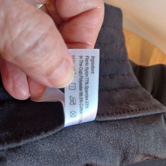 Bustier Padded Pushup Black 7 Hook & Eye Back Closure Bralette Size 34C US - Picture 9 of 11